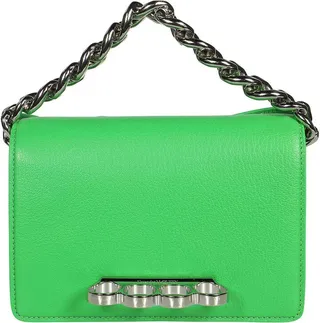 The Four Ring Mini Leather Mini-bag