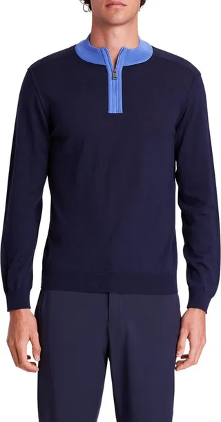 Men's Quarter-Zip Sweater