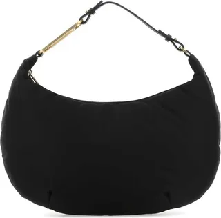 Off-White Logo Patch Zip-Up Shoulder Bag