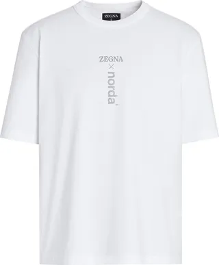 x norda™ graphic-print cotton T-shirt