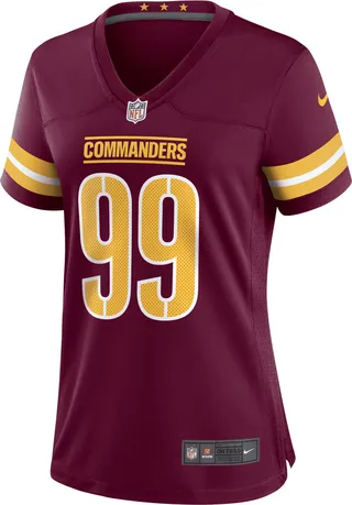 Nike Women's NFL Washington Commanders (Chase Young) Game Football Jersey in Red