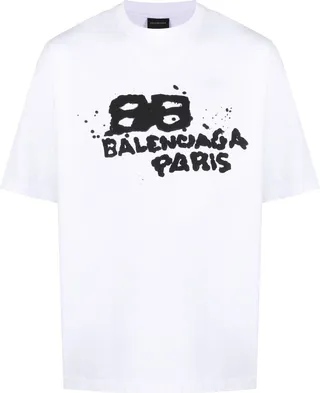 logo-print short-sleeve T-shirt