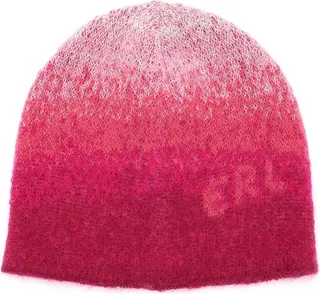 Gradient Mohair Blend Beanie Hat