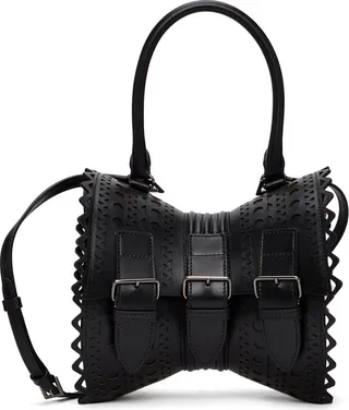 ALAÏA Black 1992 Corset 18 Bag