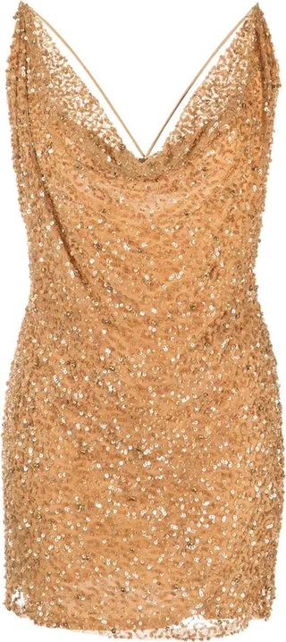 Mich sequin-embellished mini dress