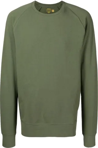 Polo Ralph Lauren Logo Embroidered Crewneck T-Shirt