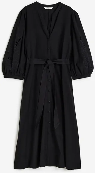 Eyelet Embroidery Dress
