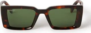 Off-White Savannah Rectangular Frame Sunglasses