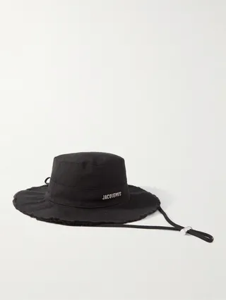 Artichaut Logo-Embellished Cotton-Canvas Bucket Hat