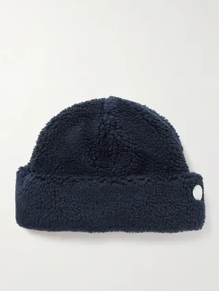 Logo-Appliquéd Fleece Beanie