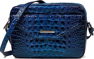 Brahmin Melbourne Shea Crossbody (Sapphire) Handbags