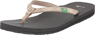 Sanuk Yoga Joy Metallic Champagne 9
