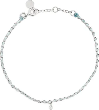 18kt white gold Auric diamond bracelet