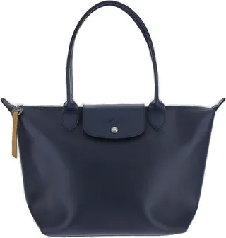 Longchamp Le Pliage Logo Embossed Small Tote Bag