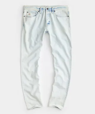 Slim Fit Selvedge Jean in Acid Wash