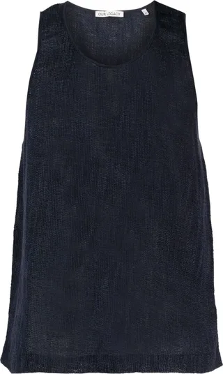 Open-Knit Tank Top