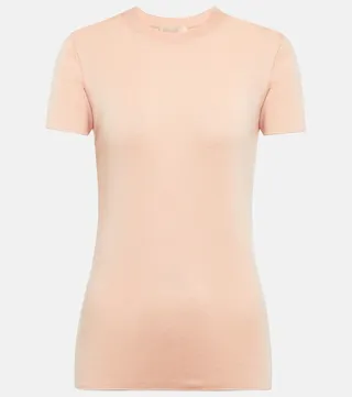 Cashmere and silk T-shirt