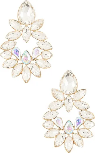 Floral Crest Earrings