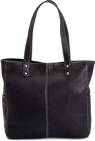 Small Leather Tote Bag