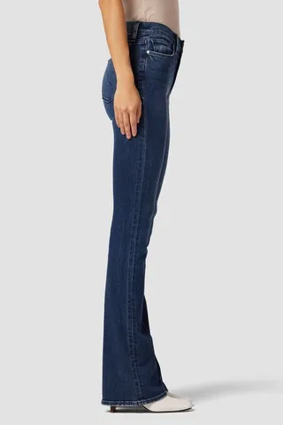 Hudson Jeans Barbara High-Rise Bootcut Jeans - Loyalty