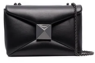 small One Stud nappa-leather crossbody bag