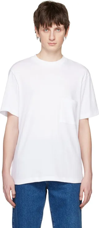 The Row White Beau T-Shirt