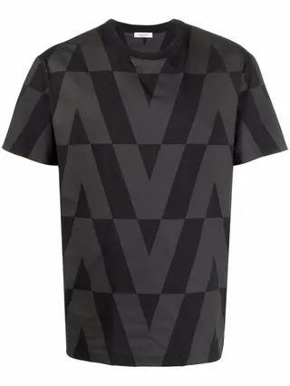 logo-print cotton T-shirt