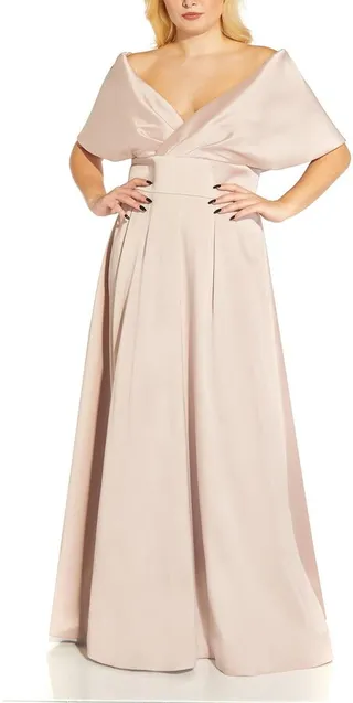 Portrait Collar Gown