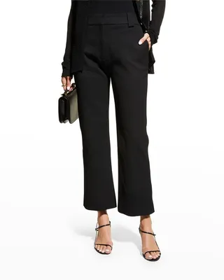Simone Cropped Tailored Trousers