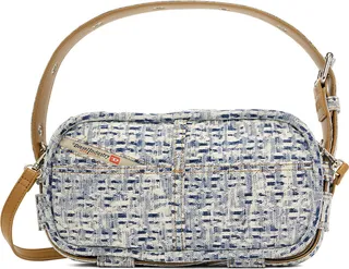 Diesel Blue Nille-Sh Denim Bag