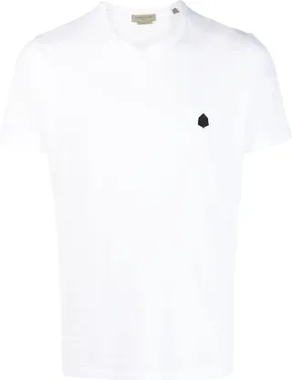 embroidered-logo cotton T-shirt