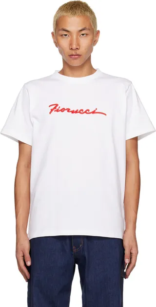 Fiorucci White Squiggle T-Shirt