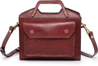 Old Trend Women's Genuine Leather Basswood Mini Tote Bag