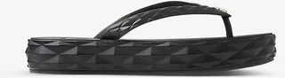 Womens X Black Diamond Rubber Flip-flops