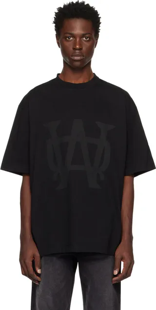 We11done Black Symbol T-Shirt