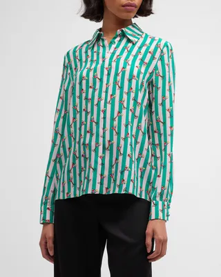 x Kendra Dandy Willa Placket Top