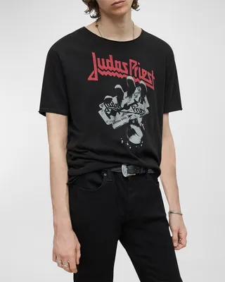 Men's Judas Priest Raw-Edge T-Shirt