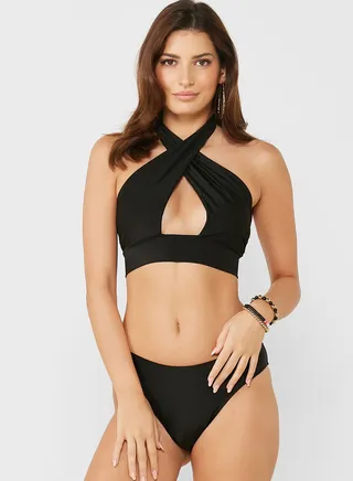 High Waist Bikini Bottom