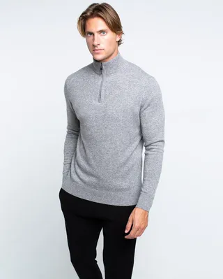 Bradley Cashmere Quarter Zip