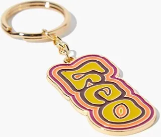 Zodiac Sign Keychain