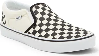 Asher V Slip-On Checkerboard Sneaker