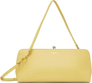 Jil Sander Yellow Small Goji Shoulder Bag