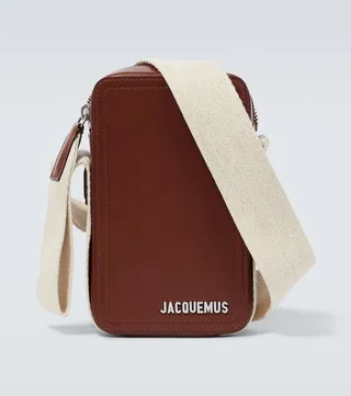 Le Cuerda Vertical leather bag