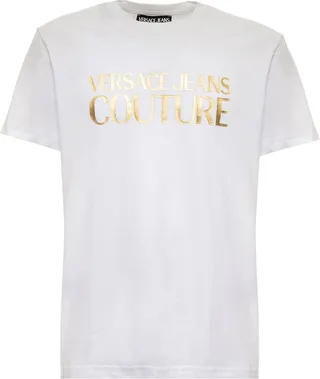 Versace Jeans Couture Logo Printed Crewneck T-Shirt