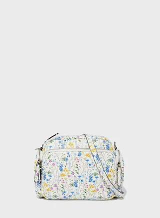 Floral Print Crossbody Bag