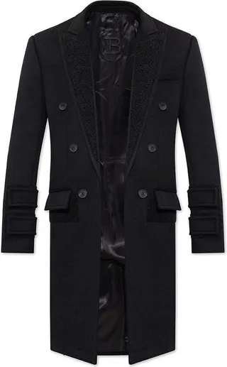 Balmain Double Breasted Tailored Coat