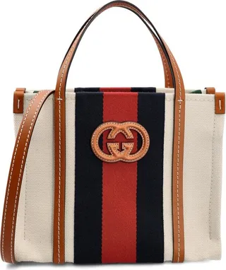 Gucci Mini Interlocking G Tote Bag