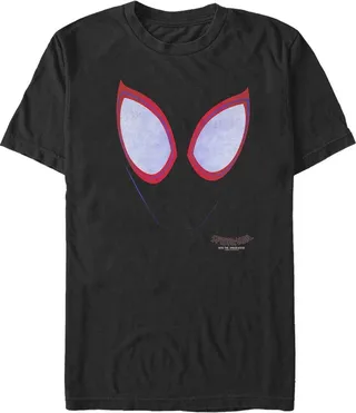 Men's Marvel Spider-Man: Into the Spider-Verse Night Vision T-Shirt - Black - 2X Large