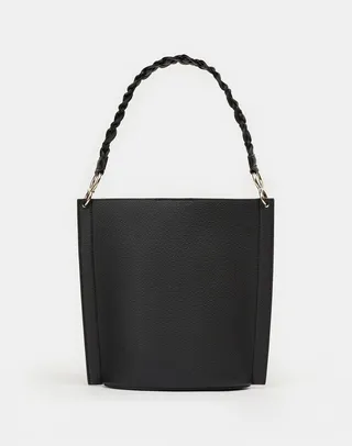 8 Knot Day Bag In Grained Calf Small
