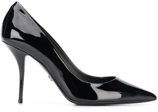 Cardinale polished leather pumps